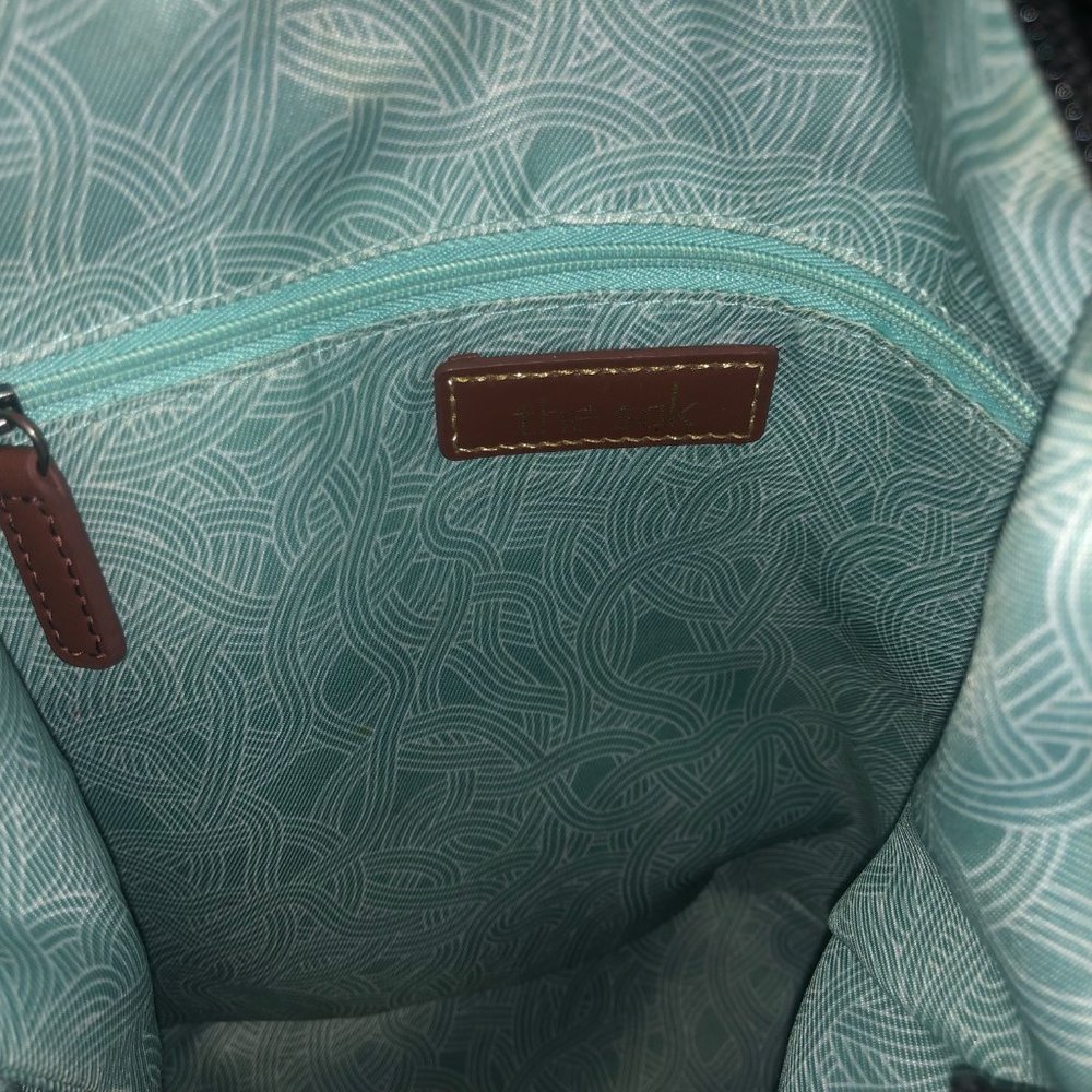 The Sak Silverwood Black Leather Tote - Picture 3 of 6